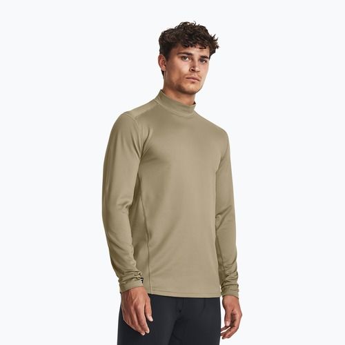Men's Under Armour Tactical Mock CGI Base federal tan/black Longsleeve