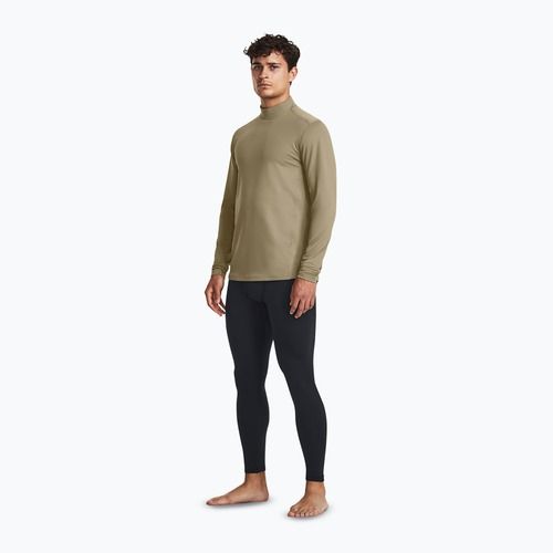 Men's Under Armour Tactical Mock CGI Base federal tan/black Longsleeve