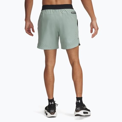 Men's shorts Under Armour Vanish Elite silica green/black