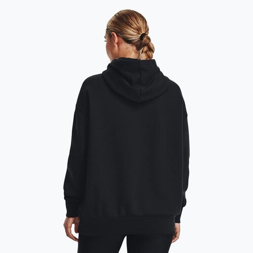 Women's Under Armour Icon Fleece Hoodie black/white
