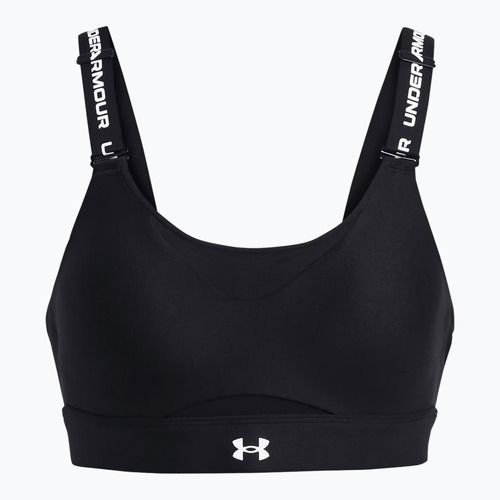 Training bra Under Armour Infinity High 2.0 black/white