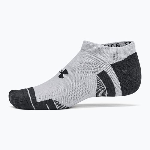 Under Armour Performance Tech Crew 6 pairs mod gray/mod gray/jet gray socks