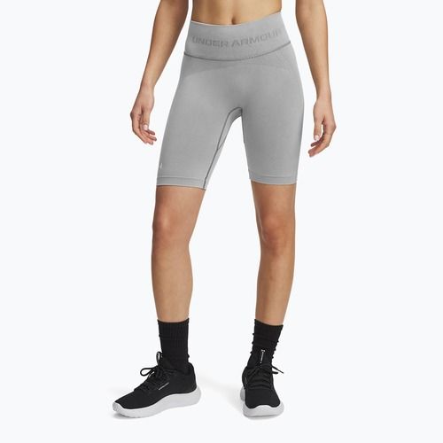 Women's training shorts Under Armour Vanish Seamless Washed black / white
