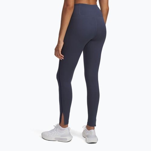 Women's leggings Under Armour Motion Piped downpour gray/midnight navy/white