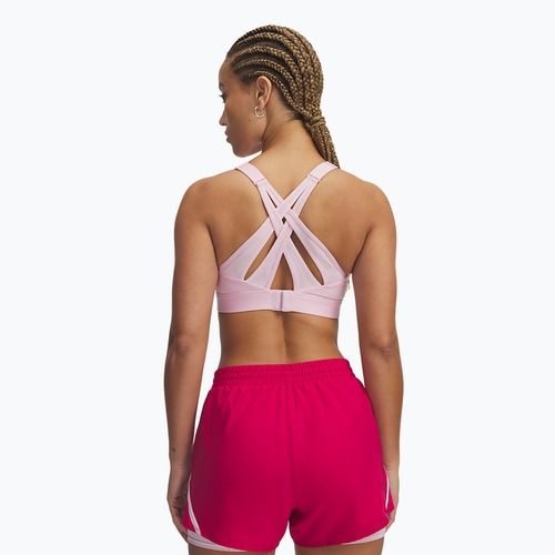 Training bra Under Armour Infinity High Strappy prime pink/prime pink