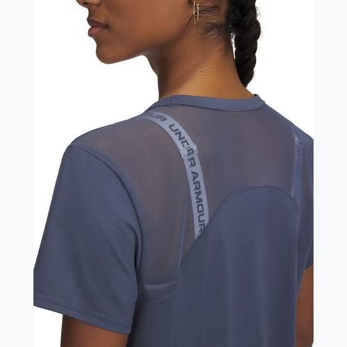 Women's training top Under Armour Vanish Elite Vent downpour gray/iridescent