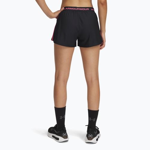 Women's shorts Under Armour Tech Play Up black/super pink