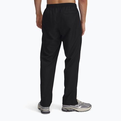 Men's trousers Under Armour Rival Woven Windbreaker Pant black/black/white