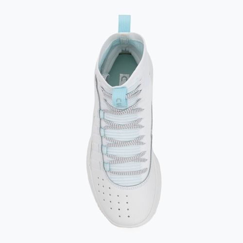 Under Armour CURRY 4 FLOTRO basketball shoes white/stream/metallic silver