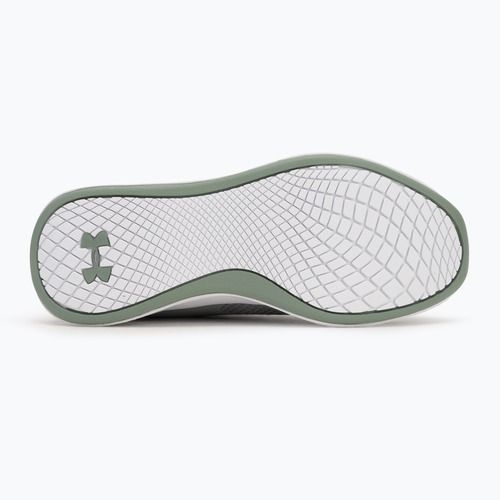 Women's training shoes Under Armour Charged Aurora 2+ silica green/white/metallic silica