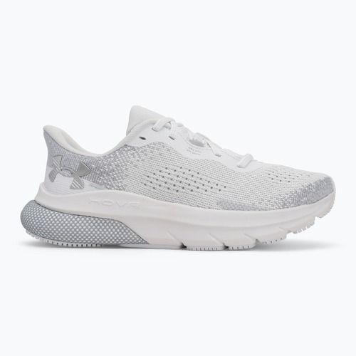 Women's running shoes Under Armour Hovr Turbulence 2 white/white/metallic silver