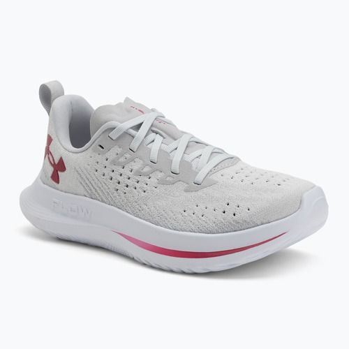 Women's running shoes Under Armour Velociti 4 SE halo gray/mod gray/shaded fuchsia