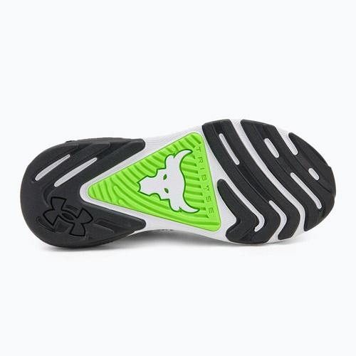 Under Armour Project Rock 7 men's training shoes baroque green/hyper green/black