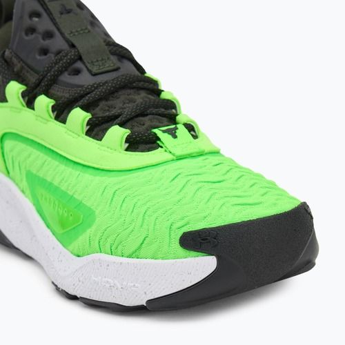 Under Armour Project Rock 7 men's training shoes baroque green/hyper green/black