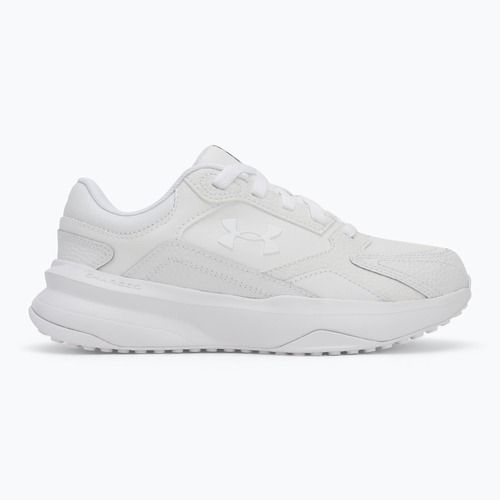 Women's training shoes Under Armour Edge Leather white/white/white