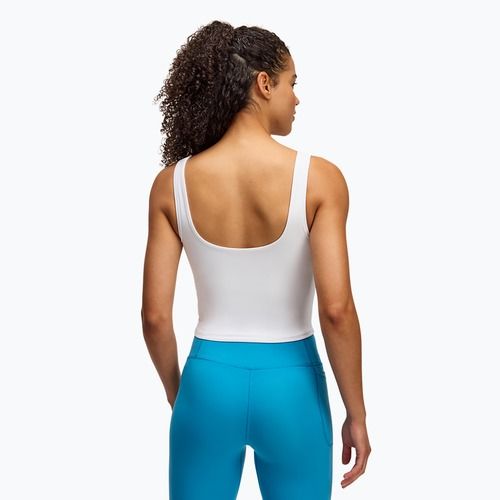 Women's training top Under Armour Motion Tank white/black