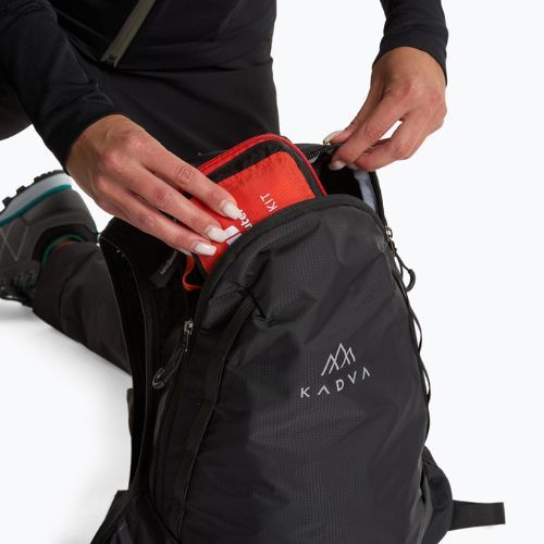 KADVA Zivo 10 l black hiking backpack
