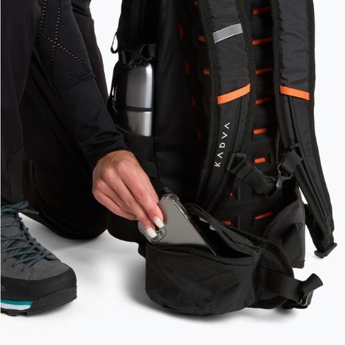 KADVA Fleiro 30 l black hiking backpack