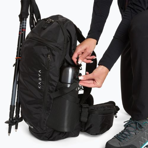KADVA Fleiro 30 l black hiking backpack