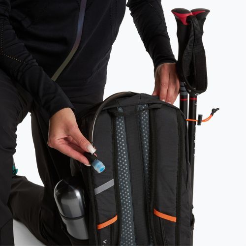 KADVA Fleris 15 l black hiking backpack