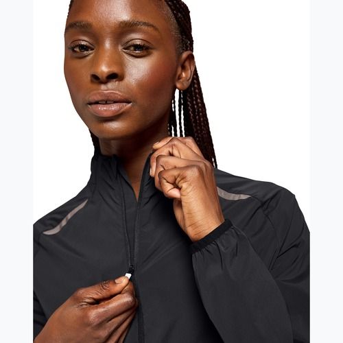 Women's running jacket On Weather black