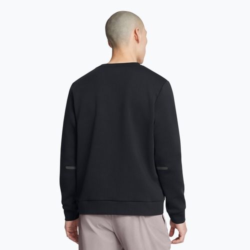 Men's sweatshirt Under Armour Unstoppable Fleece Crew black/black
