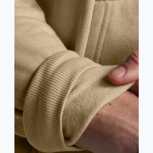 Men's sweatshirt Under Armour Rival Fleece Logo HD city khaki/summit white