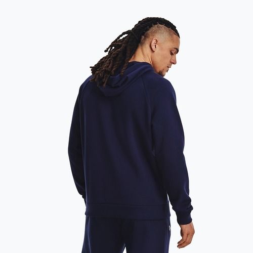 Men's sweatshirt Under Armour Rival Fleece Logo HD midnight navy/white
