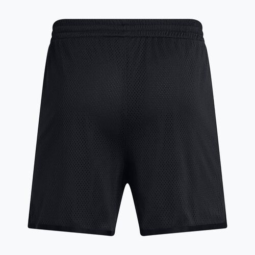 Men's basketball shorts Under Armour Curry Splash Short black / white clay