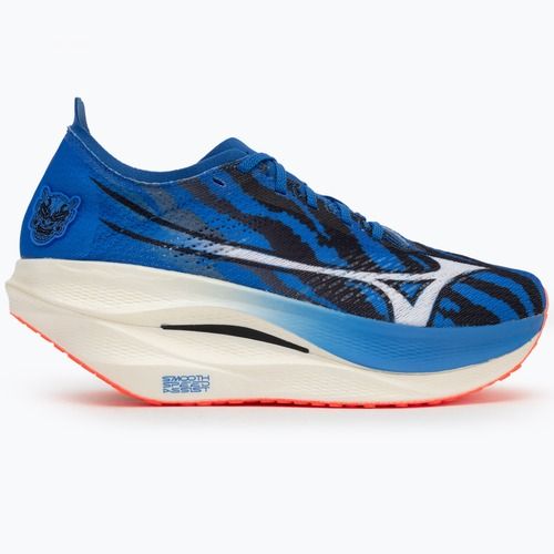 Running shoes Mizuno Wave Rebellion Pro 3 ignition red/whte/baseball blue