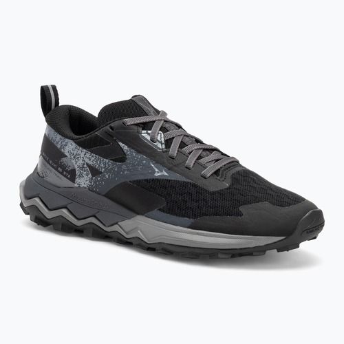 Women's running shoes Mizuno Wave Ibuki 5 GTX black/metallic grey/quiet shade