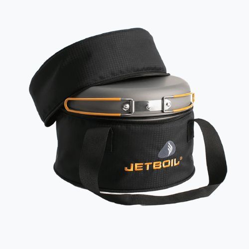 Jetboil Genesis Basecamp Cooking System carbon travel cooker