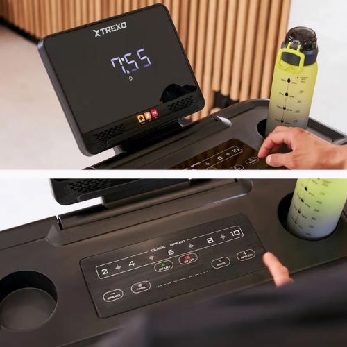 Electric treadmill TREXO TXO-W325 czarny