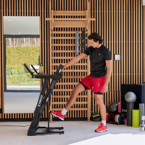 Electric treadmill TREXO TXO-W325 czarny
