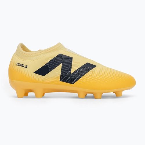 Children's football boots New Balance Tekela Magique V4+ Jr FG beige