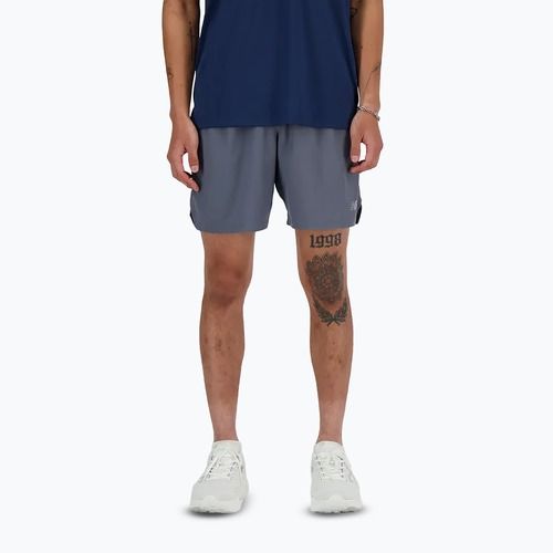 Men's New Balance RC Seamless 7" running shorts graphite