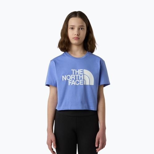 Children's T-shirt The North Face Crop Easy Tee virtual blue