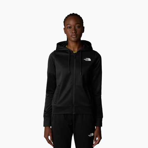 Women's sweatshirt The North Face Reaxion Fleece Full Zip Hoodie tnf black