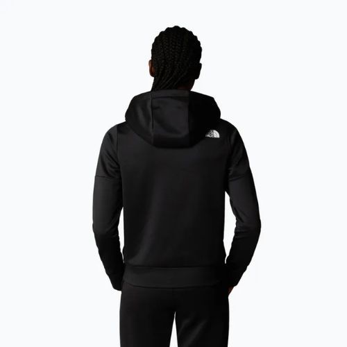 Women's sweatshirt The North Face Reaxion Fleece Full Zip Hoodie tnf black