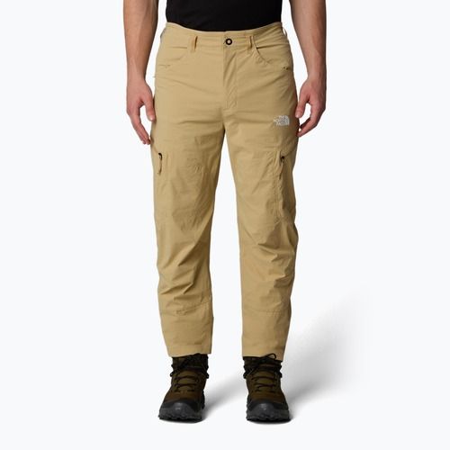 Men's trekking trousers The North Face Exploration Reg Tapered khaki stone