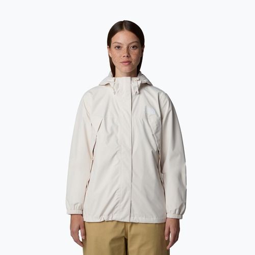 Women's wind jacket The North Face Antora Rain white dune