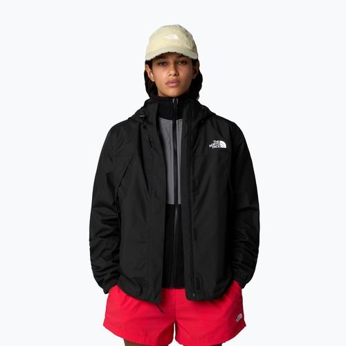 Women's wind jacket The North Face Antora Rain tnf black