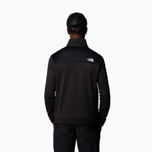 Men's The North Face Mountain Athletics Fleece 1/4 Zip sweatshirt tnf black