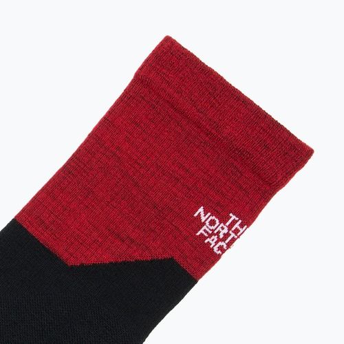 The North Face Hiking Crew high risk red/tnf black socks