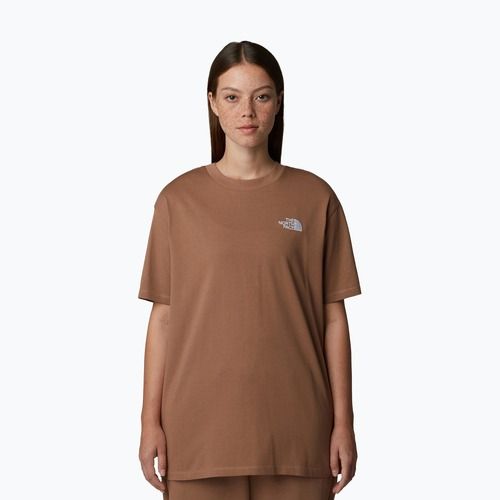 Women's T-shirt The North Face Essential Oversize Tee latte
