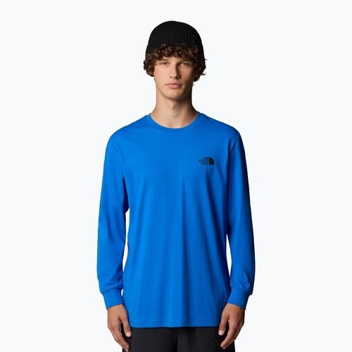 Men's longsleeve The North Face Box Nse Tee heroblue/tnfblk