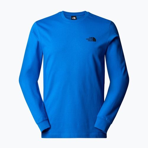 Men's longsleeve The North Face Box Nse Tee heroblue/tnfblk