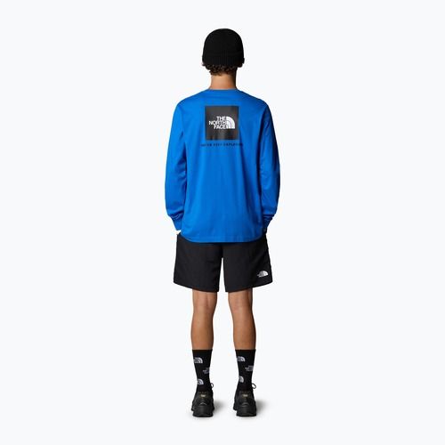 Men's longsleeve The North Face Box Nse Tee heroblue/tnfblk