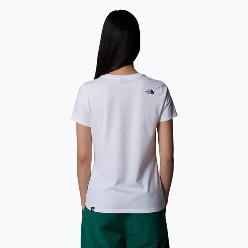 Women's T-shirt The North Face Simple Dome Slim Tee tnf white
