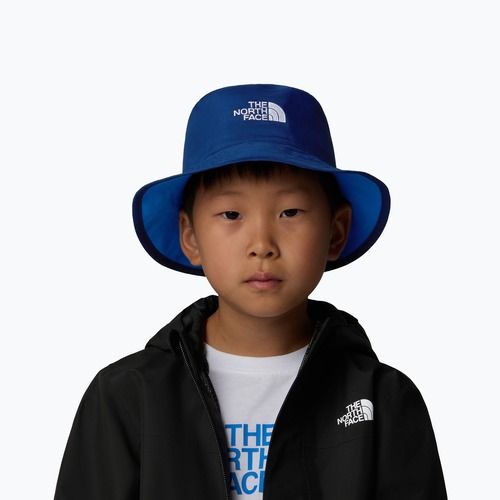 Children's hat The North Face Kids Class V Rev Bucket hero blue/tnf topo phantom print